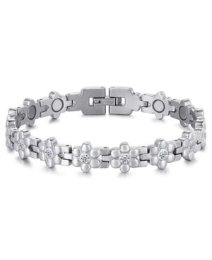 Bracelet magnétique fleur pour femme - Laelia