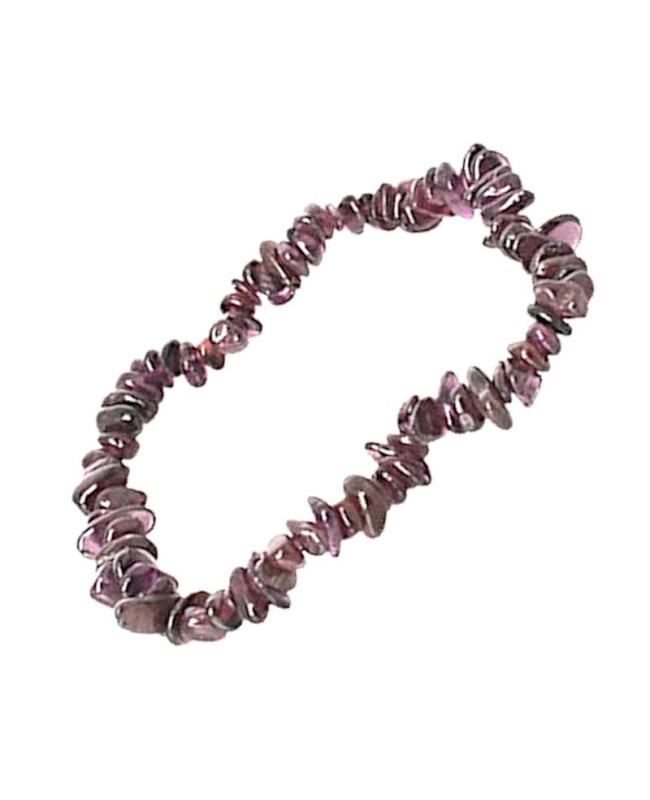 Grenat Rouge bracelet baroque en pierre naturelle