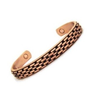 Bracelet magnétique cuivre pour un meilleur confort articulaire - Yucca