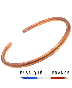 Bracelet simple en pur cuivre massif - Prana