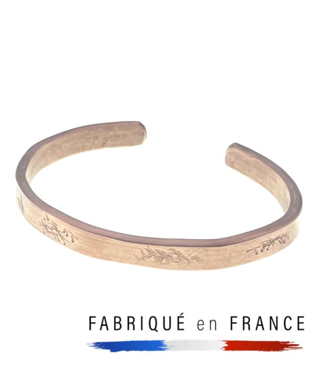 Bracelet cuivre massif - MODÈLE UNIQUE - Sophie Ethnique 165 5.8