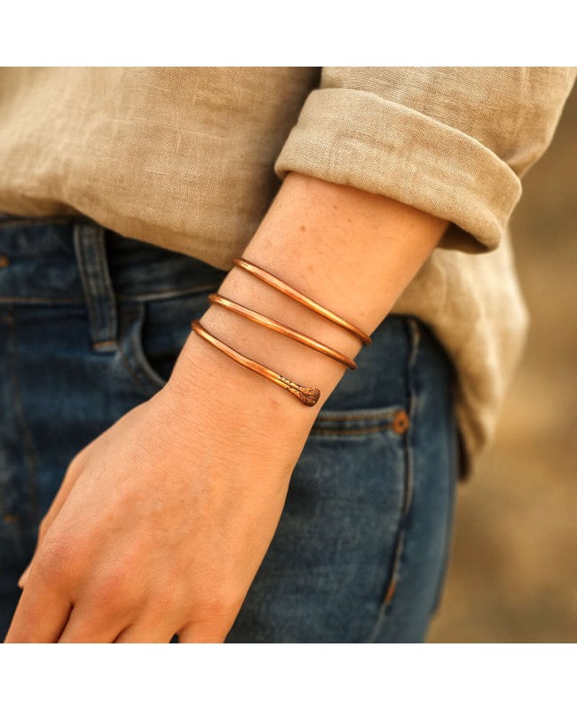 Bracelet Auréna – L’aura du cuivre en bijou artisanal fabriqué en France Bracelet Auréna – L’aura du cuivre en bijou artisanal fabriqué en France