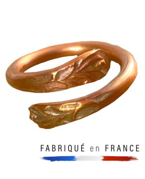 Bague Aphria – Le cuivre massif au naturel