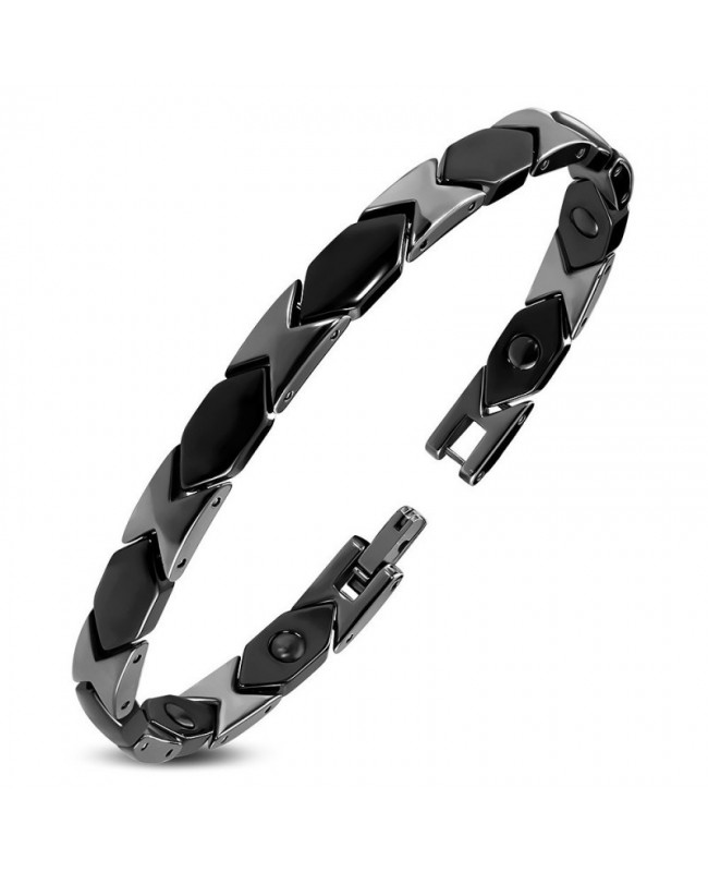 Bracelet magnétique céramique noire - Morphée