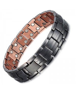 Bracelet magnétique cuivre puissant 46 aimants pour homme et femme - Aleph