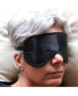 Masque magnétique relaxant 16 aimants pour un sommeil réparateur