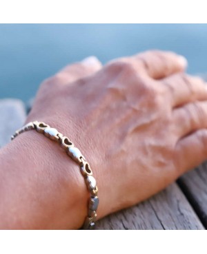 Bracelet magnétique pour l'énergie positive au quotidien