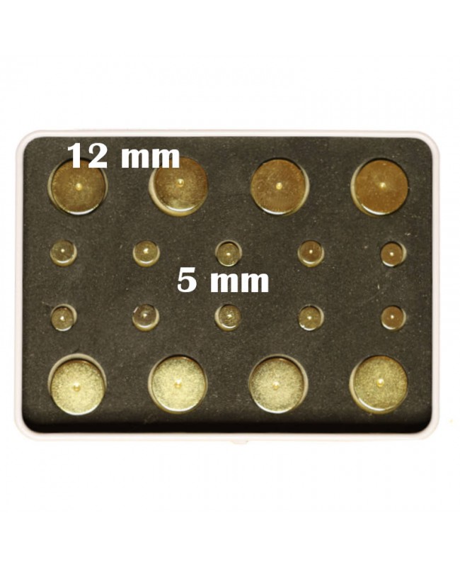 Boîte de 18 Aimants Néodyme 8 x 12 mm 10 x 5 mm pour la magnétothérapie