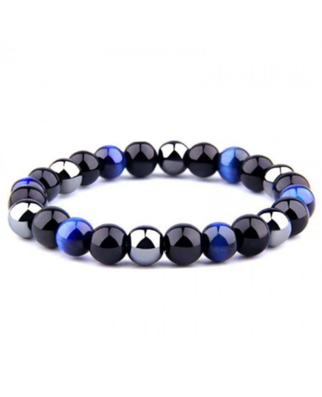 bracelet femme hématite et pierres naturelles