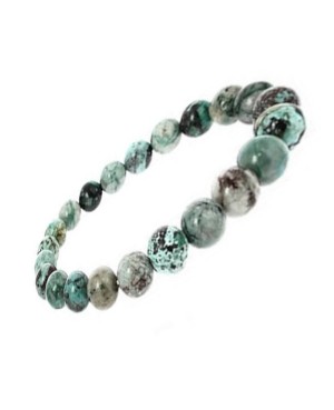 Chrysocolle bracelet en pierres naturelles 8 mm