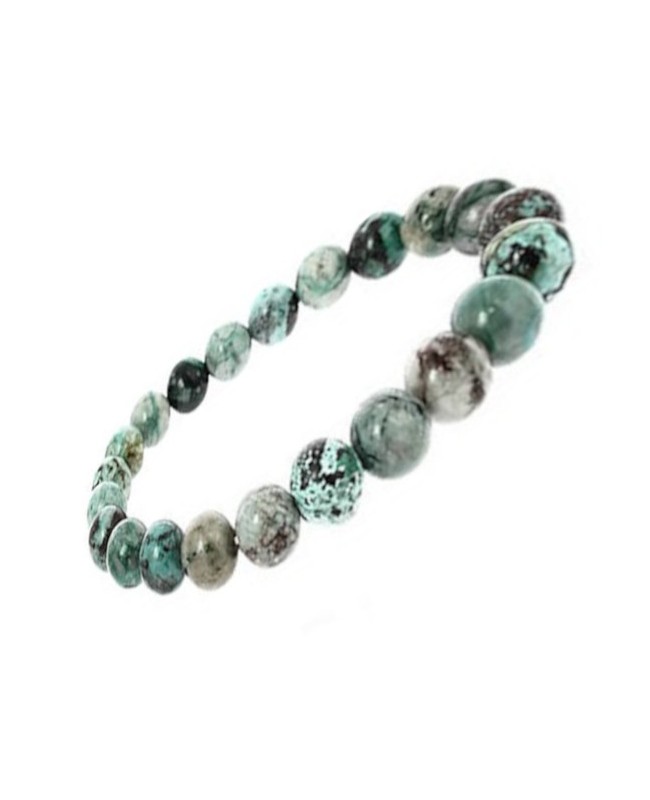 Chrysocolle bracelet en pierres naturelles 8 mm