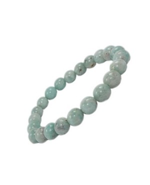 Amazonite bracelet perles naturelles 6 mm