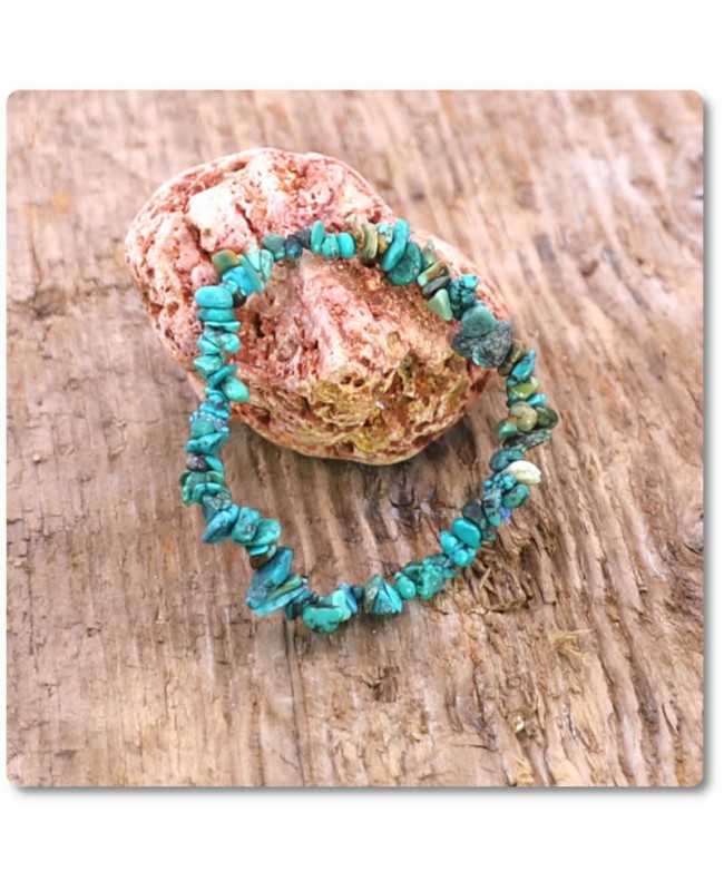 Bracelet homme pierre naturelle et acier turquoise africaine, jaspe, lapis