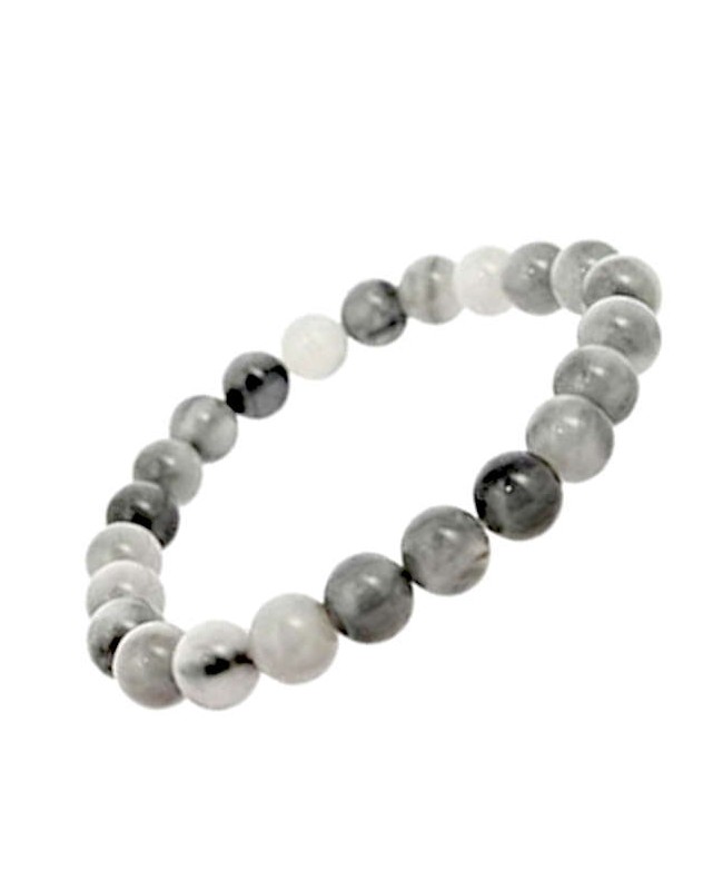 Oeil de Faucon bracelet en perles naturelles 6 mm