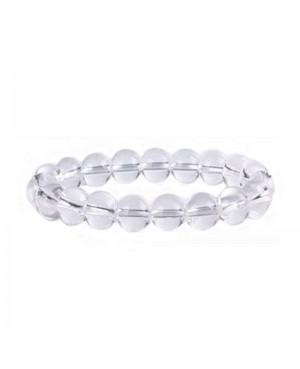 Cristal de Roche bracelet en pierres naturelles 8 mm