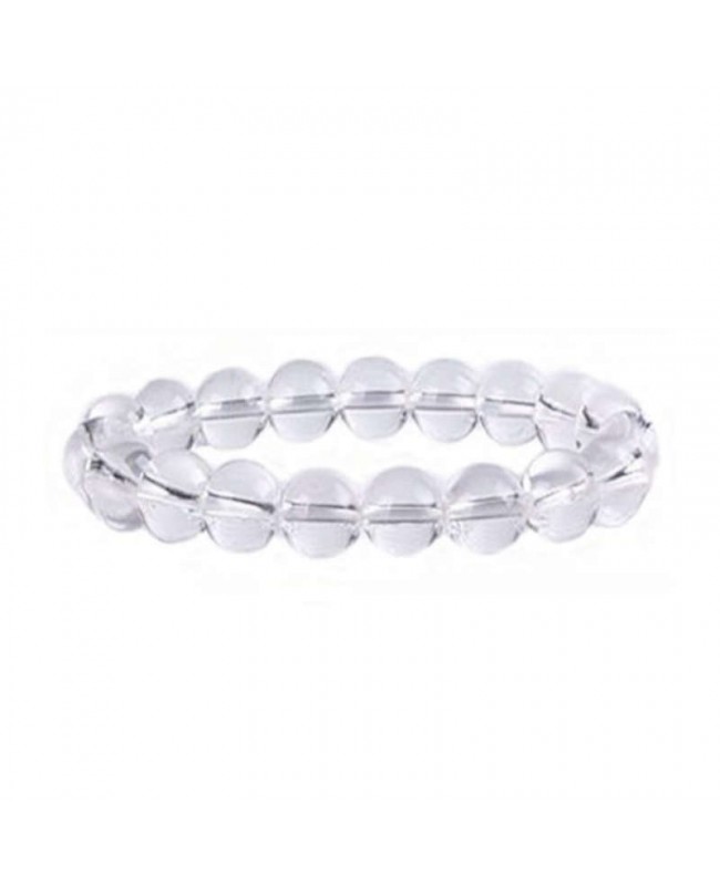 Cristal de Roche bracelet en pierres naturelles 8 mm