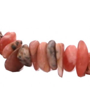 Rhodochrosite bracelet baroque en pierre naturelle favorisant la confiance